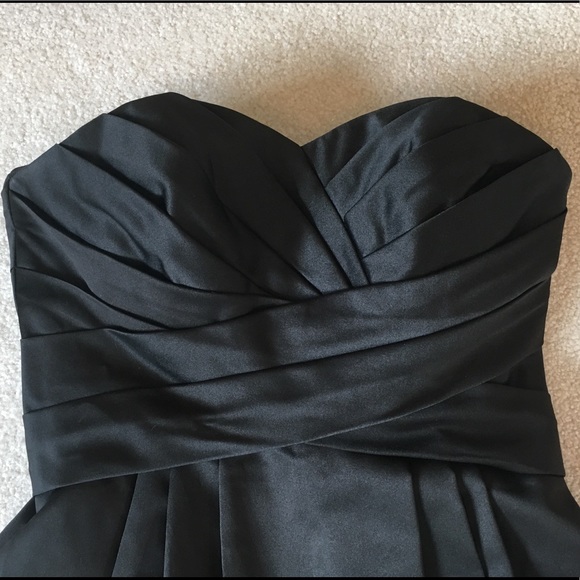 ⬇️ $100 Davids Bridal Strapless dress size 6 - Picture 2 of 8